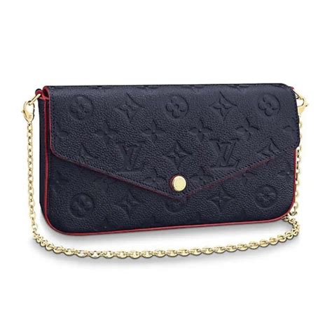 pochette louis vuitton monogram|Félicie Pochette Monogram Empreinte Leather .